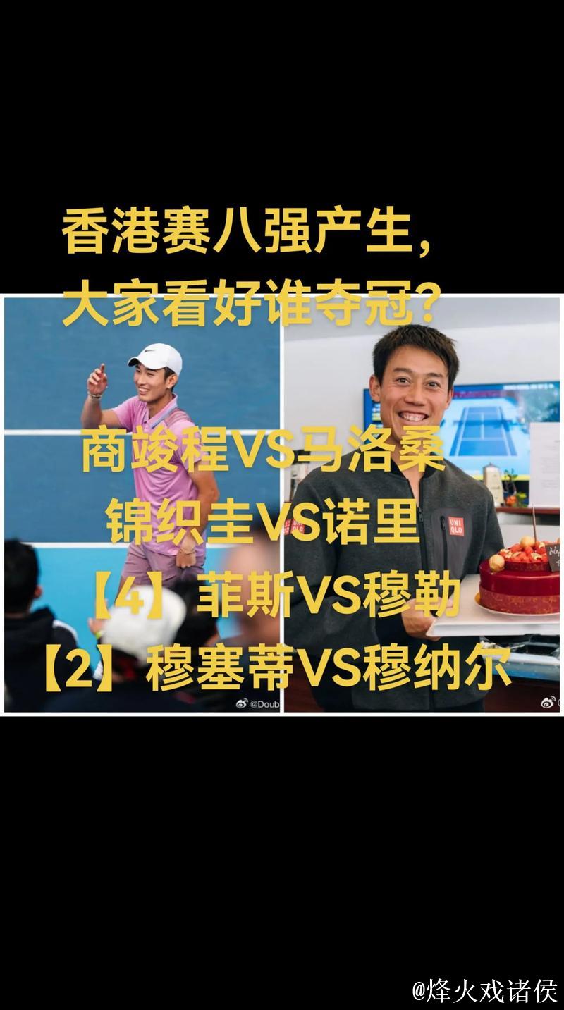 香港赛商竣程逆转马洛桑进4强 半决赛将战锦织圭 香港赛商竣程逆转马洛桑进4强 半决赛将战锦织圭